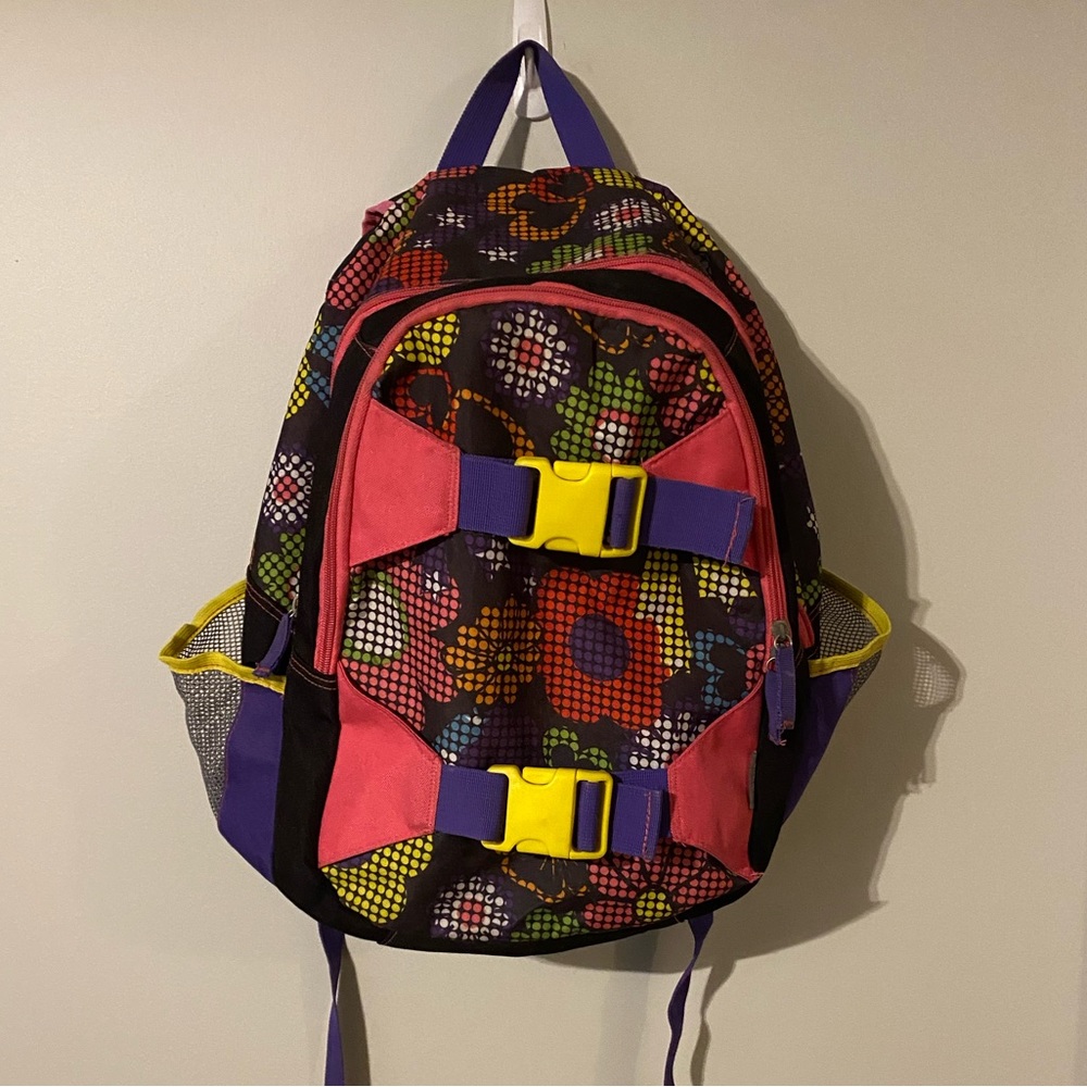 Bright Graphic Print Backpack
